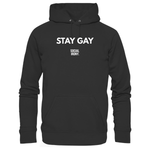 STAY GAY - Sudadera básica unisex