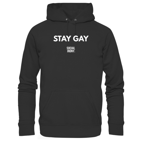 STAY GAY – Unisex-Kapuzenpullover (Basic)