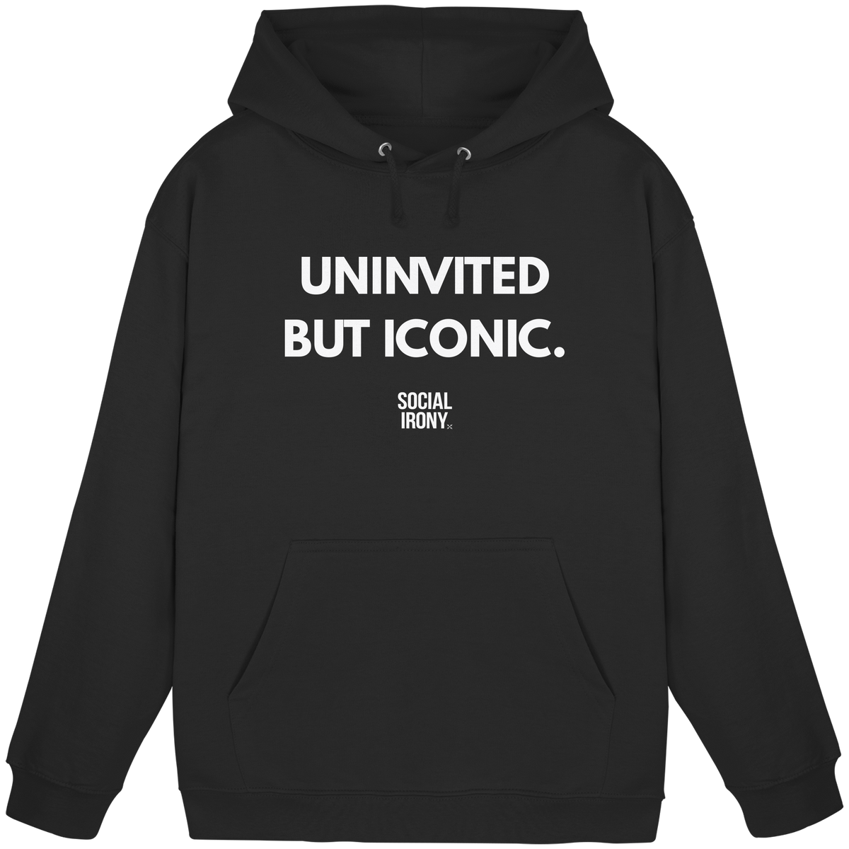 NO INVITADO. PERO ICÓNICO. - Sudadera Básica Unisex