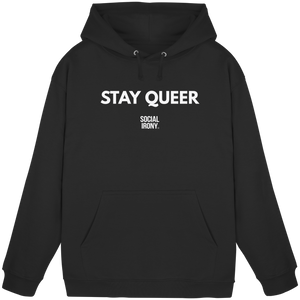 STAY QUEER – Unisex-Kapuzenpullover (Basic)