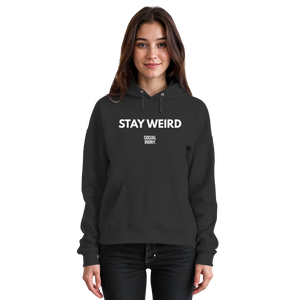 STAY WEIRD - Basic Unisex-Kapuzenpullover