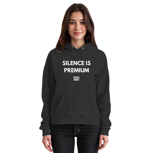 SILENCE IS PREMIUM – Klassischer Unisex-Hoodie