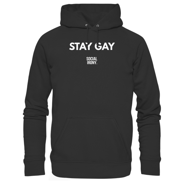 STAY GAY - Sudadera básica orgánica