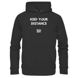 MANTÉN LA DISTANCIA - Sudadera básica orgánica