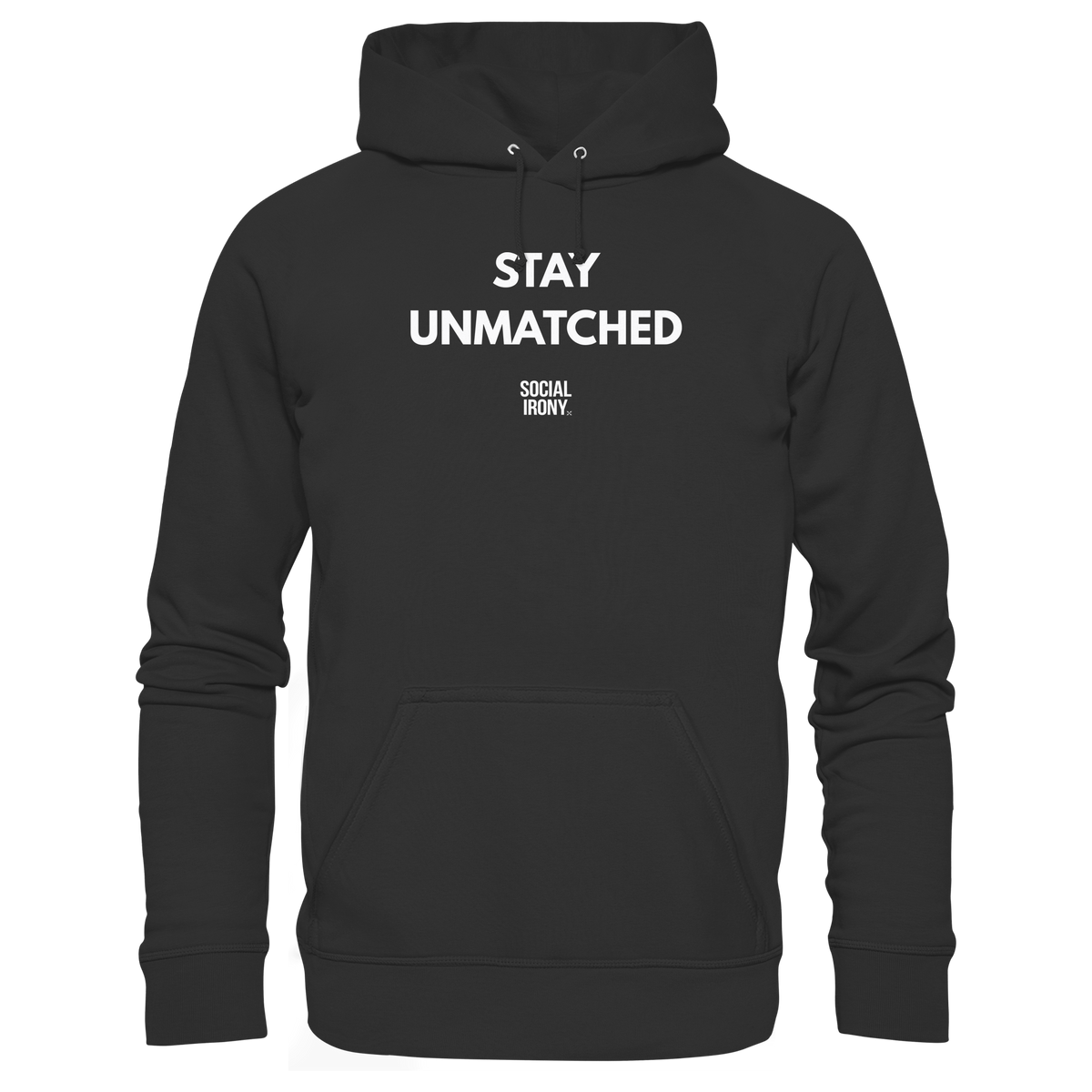 BLEIB UNERREICHT - Bio-Basic-Hoodie
