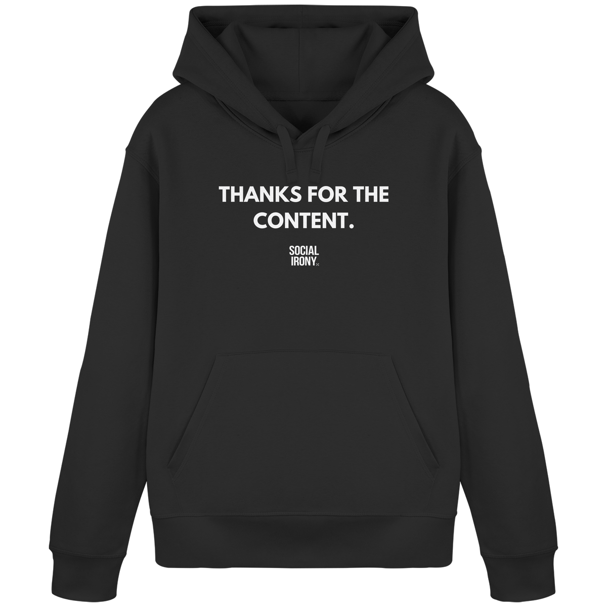 THANKS FOR THE CONTENT - Organic Basic Hoodie