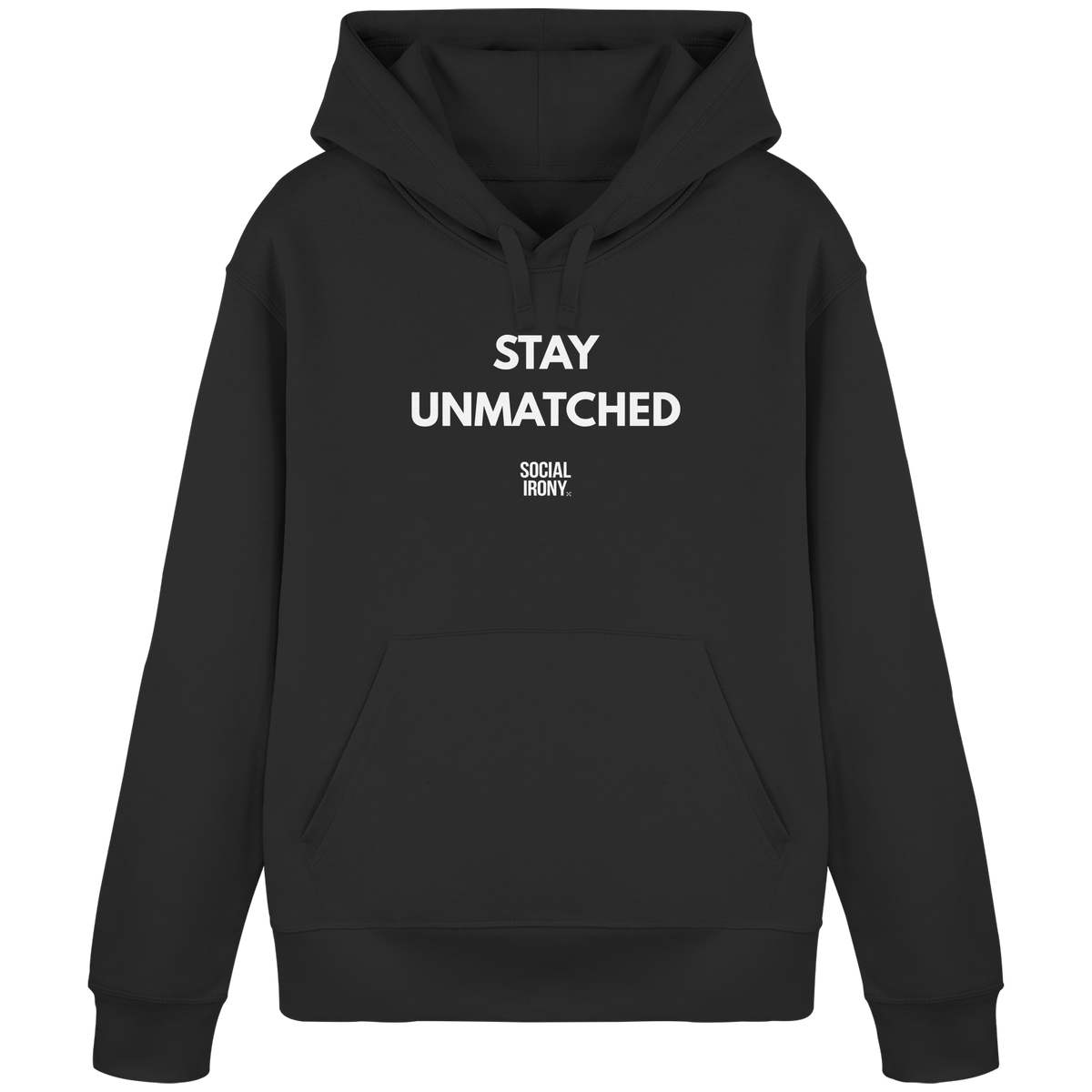 BLEIB UNERREICHT - Bio-Basic-Hoodie