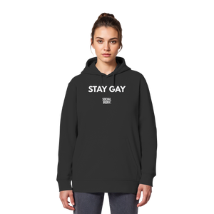 STAY GAY – Bio-Basic-Hoodie
