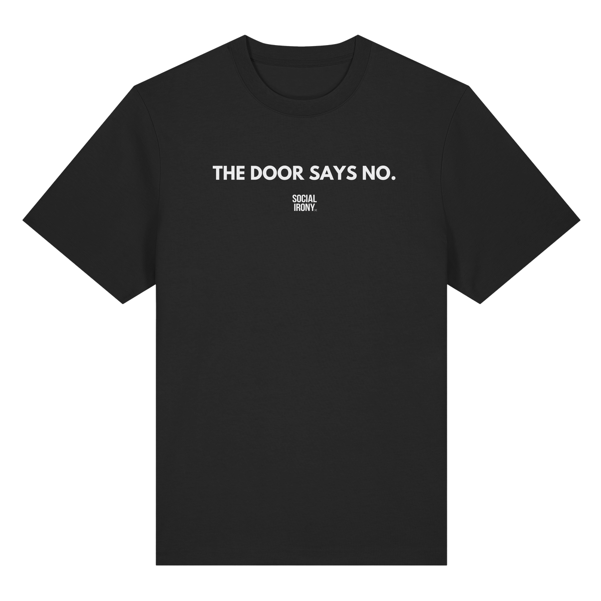 THE DOOR SAYS NO - Organisches Heavy-T-Shirt