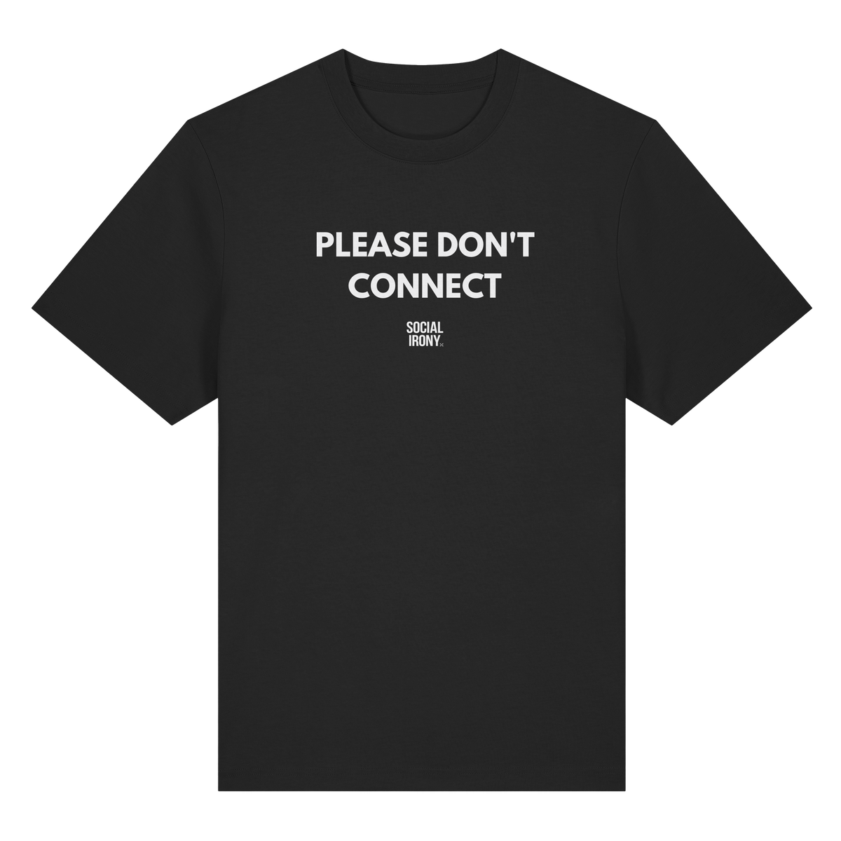 POR FAVOR, NO CONECTAR - Camiseta orgánica de gramaje grueso
