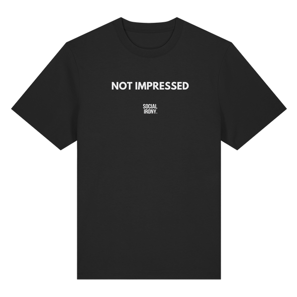 NOT IMPRESSED - Organic Heavy T-Shirt