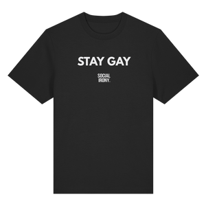 STAY GAY - Organic Heavy T-Shirt