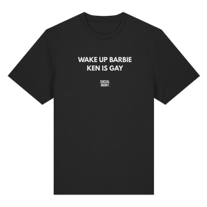 DESPIERTA BARBIE KEN ES GAY - Camiseta orgánica de gramaje alto