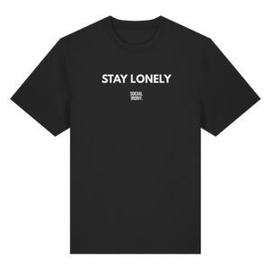 STAY LONELY - Camiseta pesada orgánica