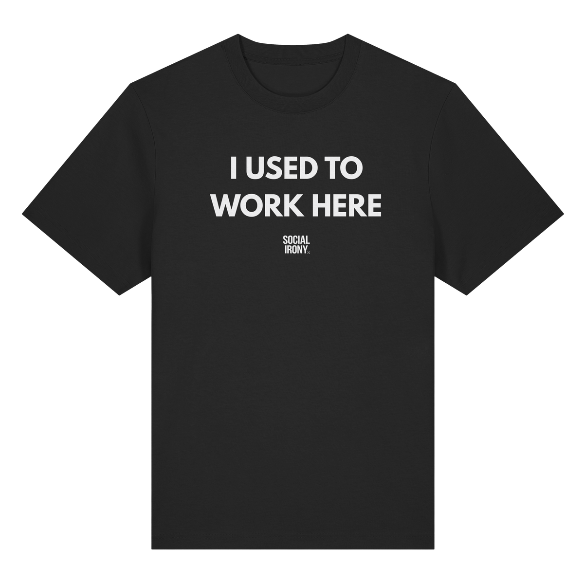 SOLÍA TRABAJAR AQUÍ - Camiseta Orgánica de Gramaje Grueso