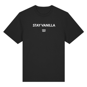 STAY VANILLA - Organic Heavy T-Shirt