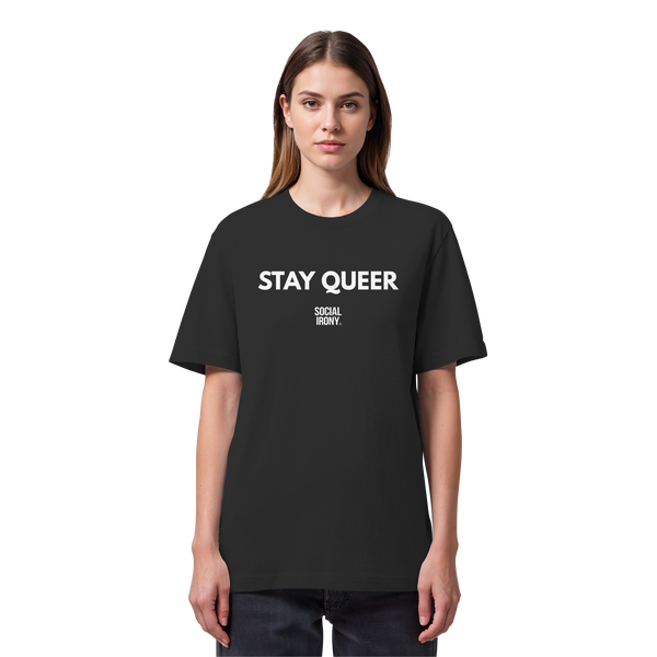 STAY QUEER – Bio-Heavy-T-Shirt