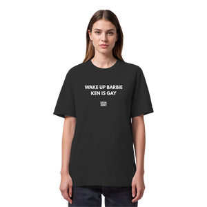DESPIERTA BARBIE KEN ES GAY - Camiseta orgánica de gramaje alto