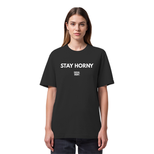 STAY HORNY - Bio-T-Shirt Heavy