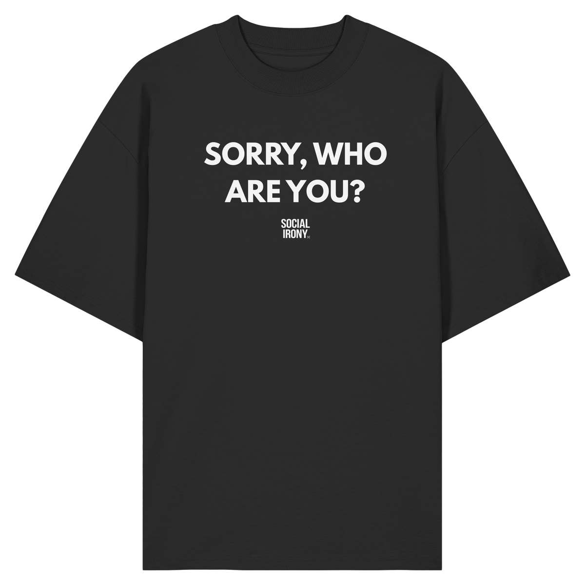 LO SIENTO, ¿QUIÉN ERES? - Camiseta Oversize Orgánica