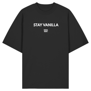 STAY VANILLA - Organic Oversize Shirt
