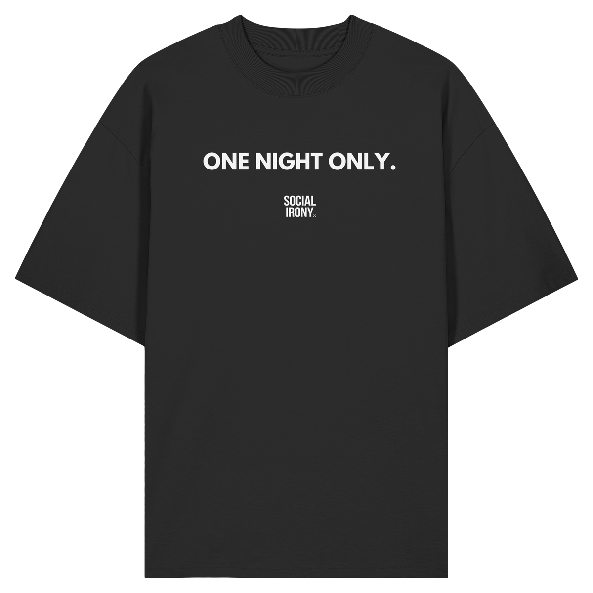 SOLO UNA NOCHE - Camiseta oversize orgánica