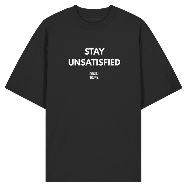 MANTENTE INSATISFECHO - Camiseta Oversize Orgánica