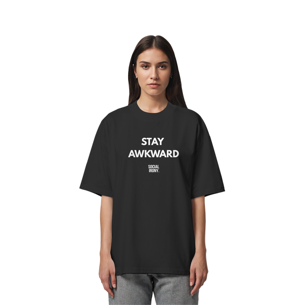 MANTENTE INCÓMODO - Camiseta oversize orgánica